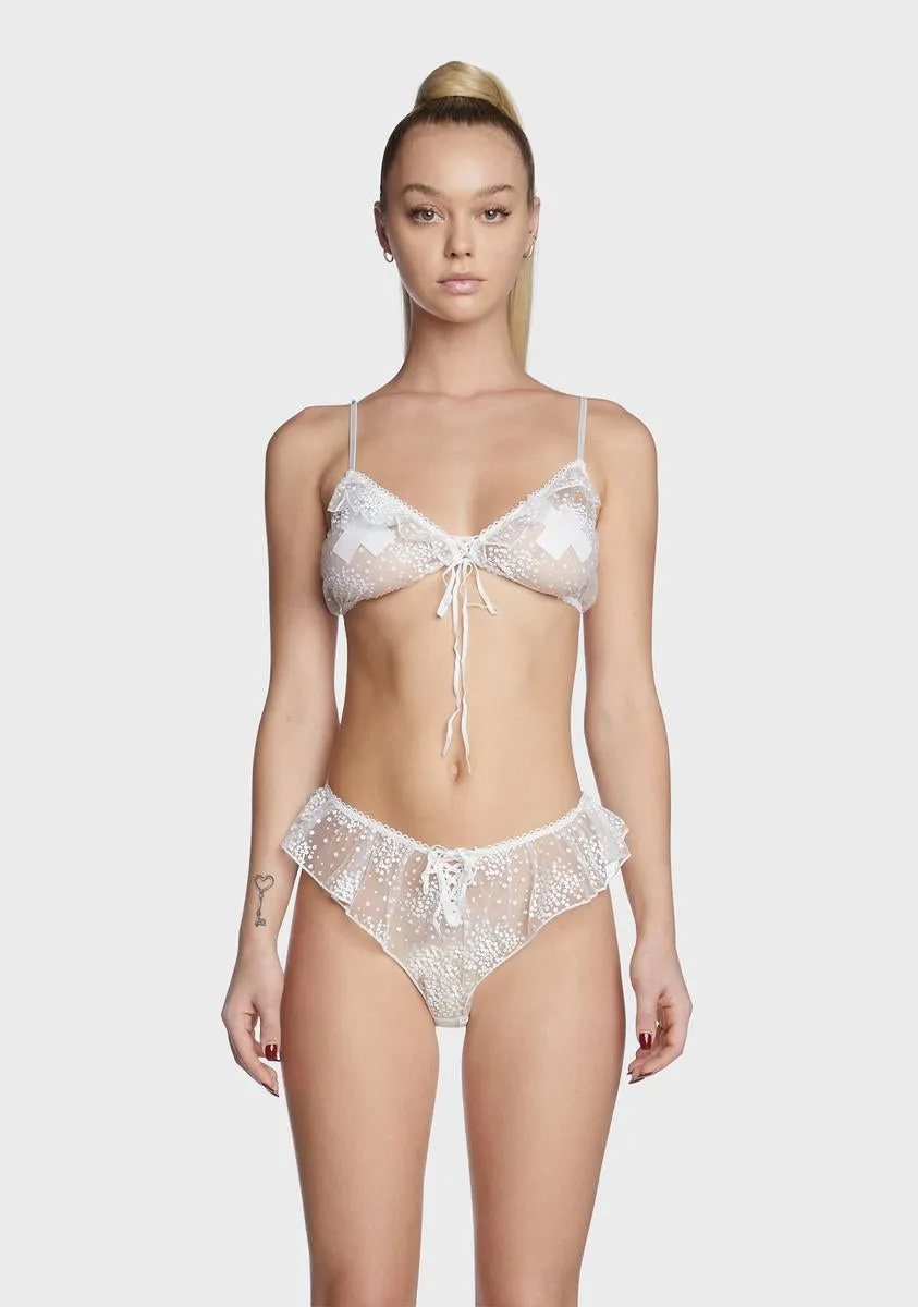 Magic Touches Lingerie Set sold by Dolls Kill