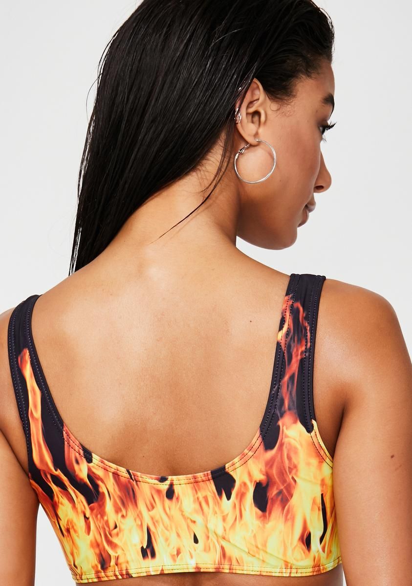 Inferno Mode Bikini Top sold by Dolls Kill product image thumbnail 4
