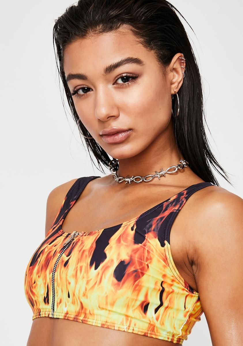 Inferno Mode Bikini Top sold by Dolls Kill product image thumbnail 2