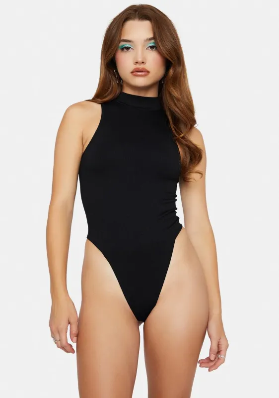 Looking Back Sleeveless Bodysuit sold by Dolls Kill