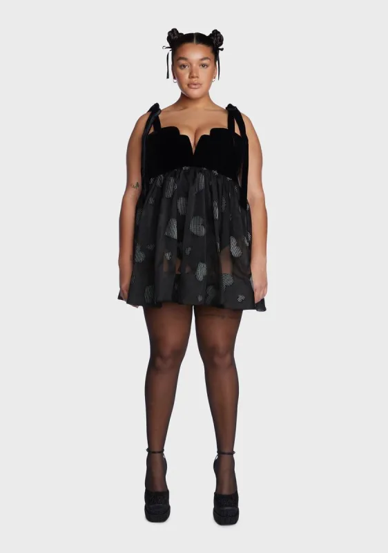 Plus Alexandra Mini Dress sold by Dolls Kill