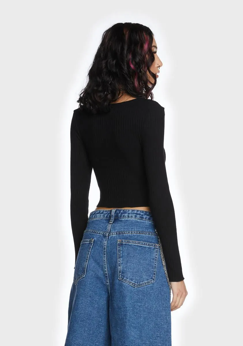 Good Effort Ribbed Top sold by Dolls Kill product image thumbnail 4