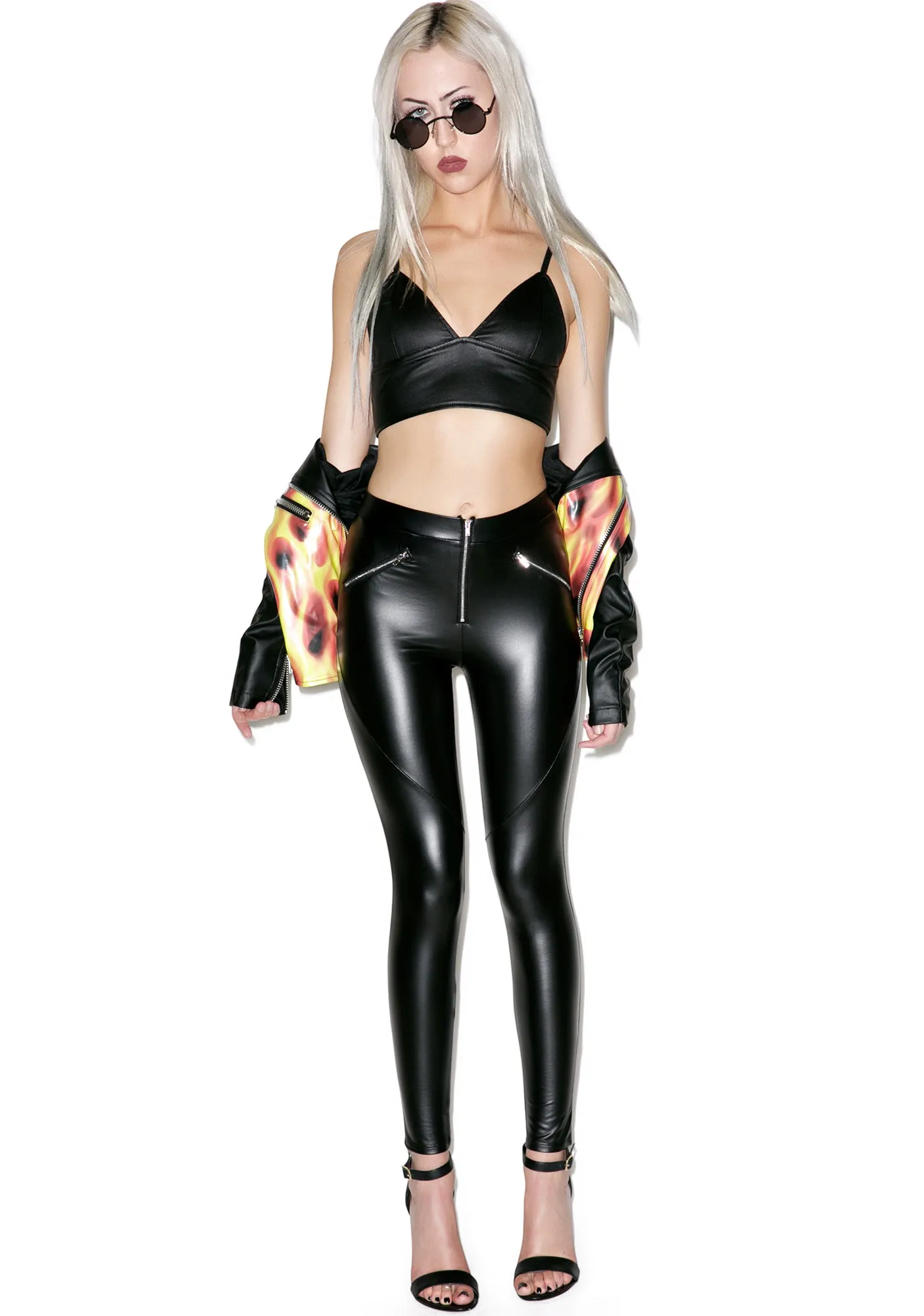Night By Night Leggings sold by Dolls Kill product image thumbnail 4