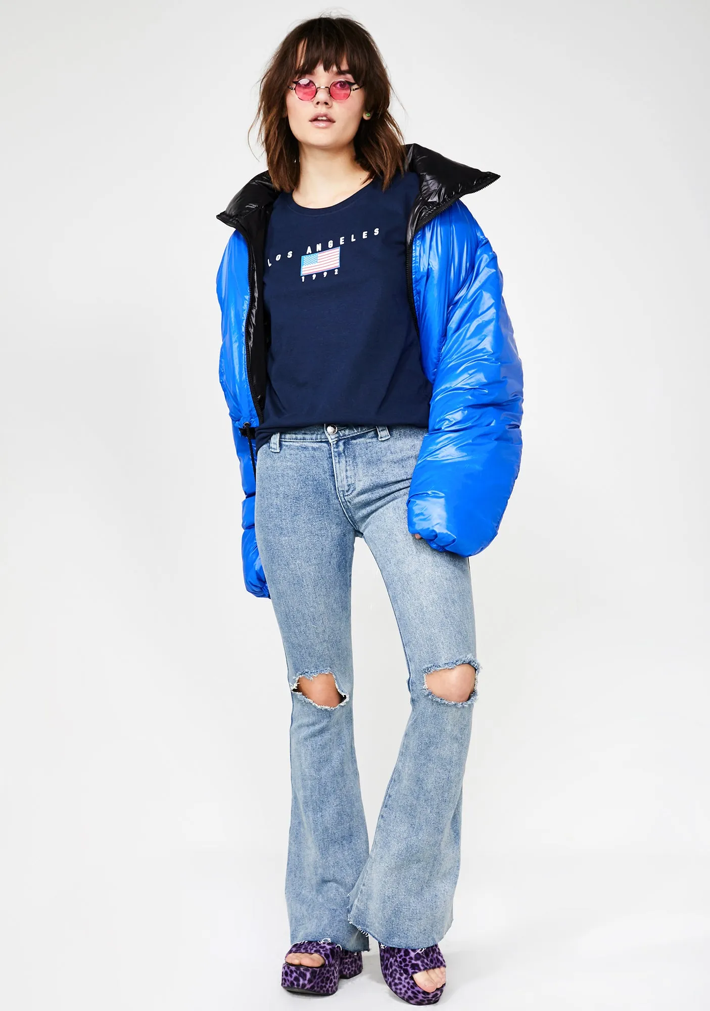 Los Angeles Boyfriend Tee sold by Dolls Kill product image thumbnail 3