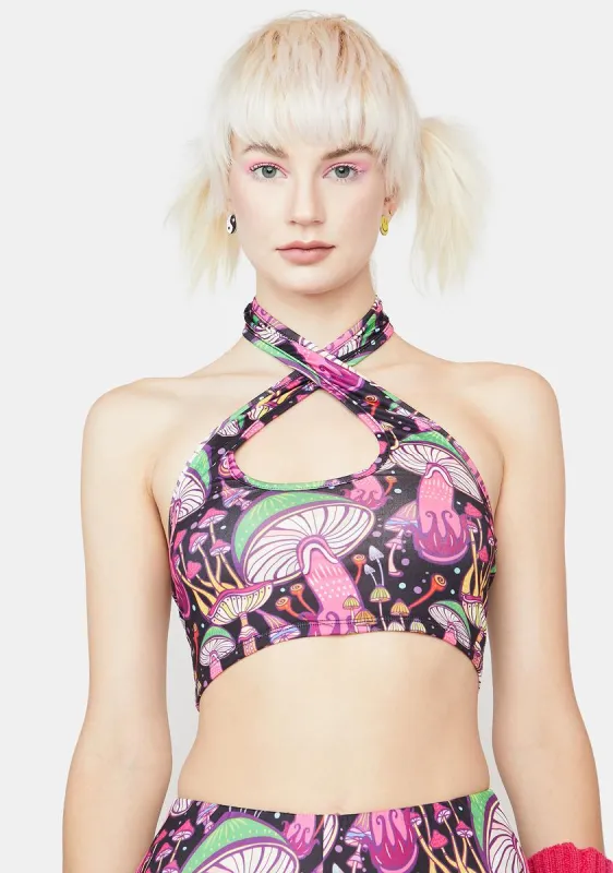 Reality Can Wait Halter Top sold by Dolls Kill