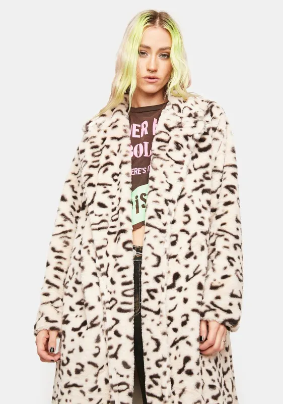 Bare Show Me Love Longline Coat sold by Dolls Kill