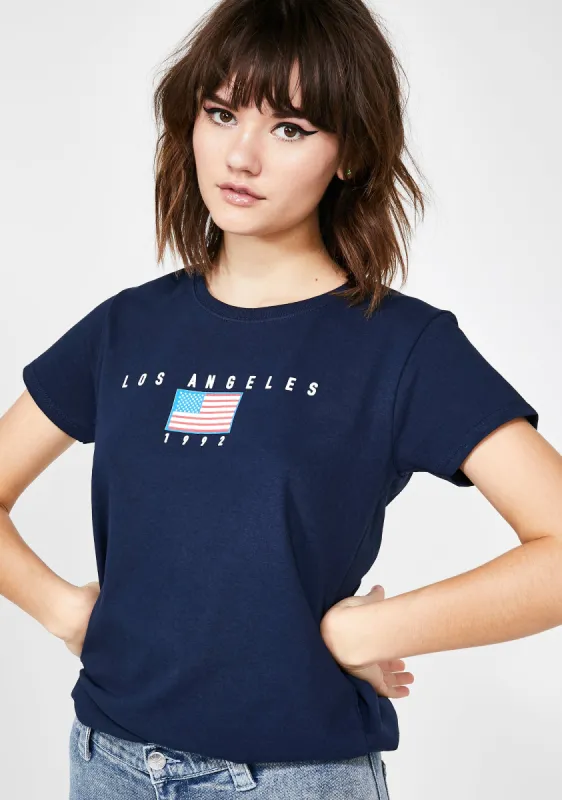 Los Angeles Boyfriend Tee sold by Dolls Kill