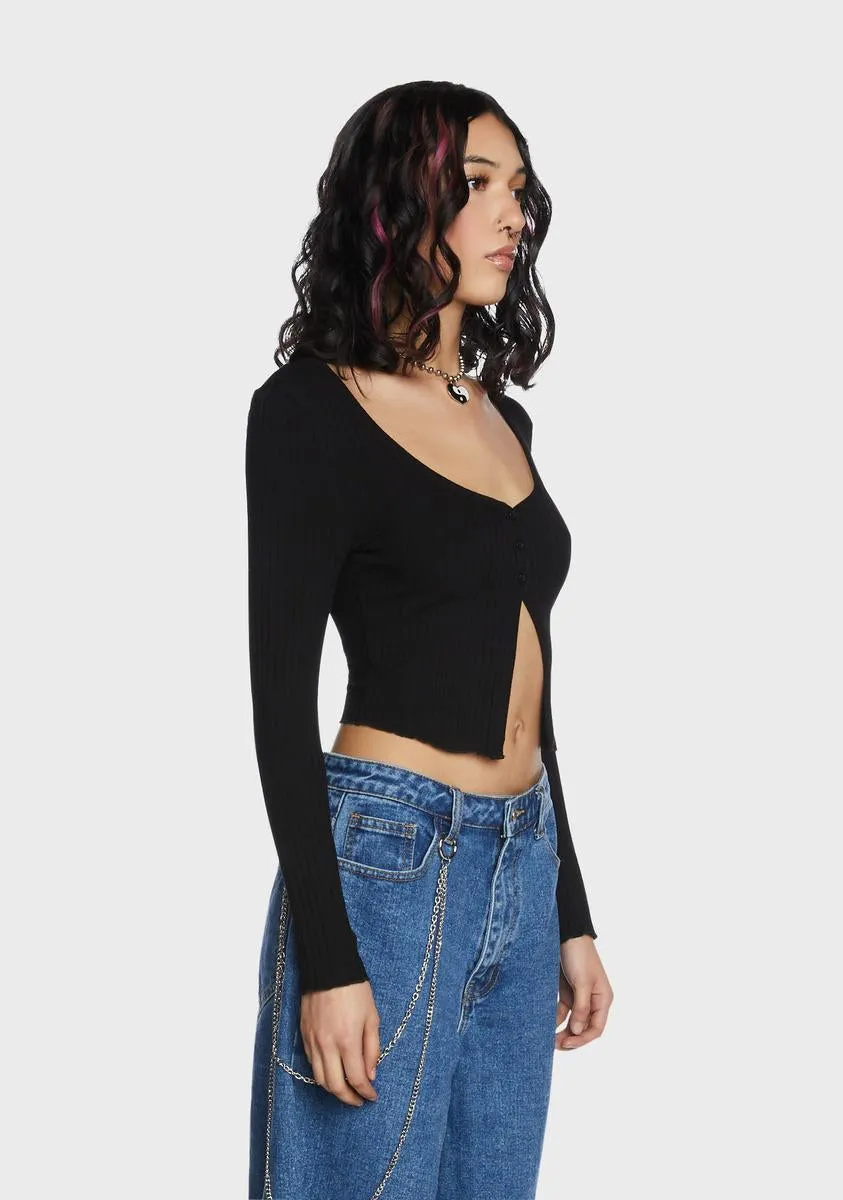 Good Effort Ribbed Top sold by Dolls Kill product image thumbnail 3