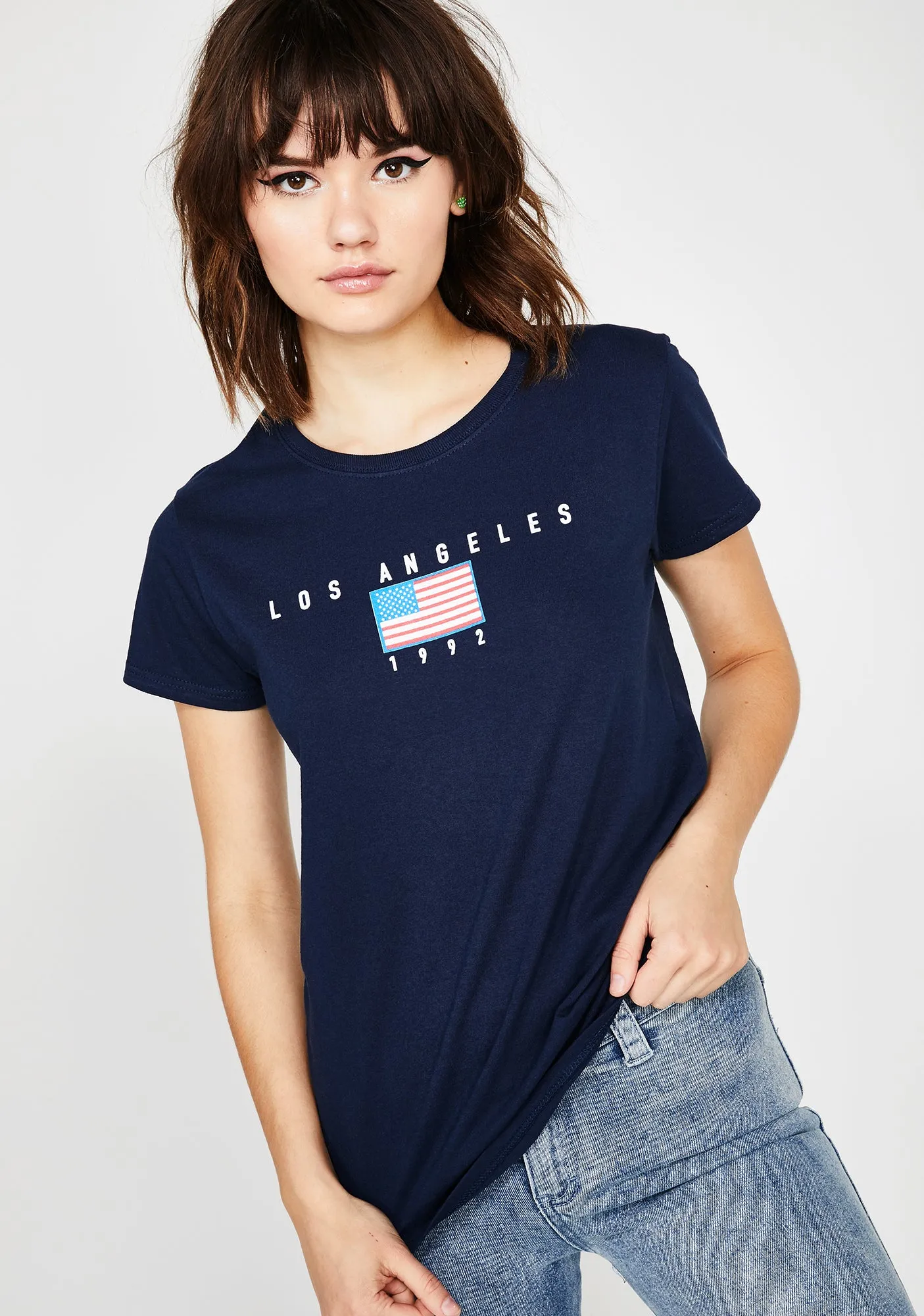 Los Angeles Boyfriend Tee sold by Dolls Kill product image thumbnail 2