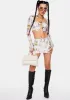 Lay On The Charm Skirt Set sold by Dolls Kill