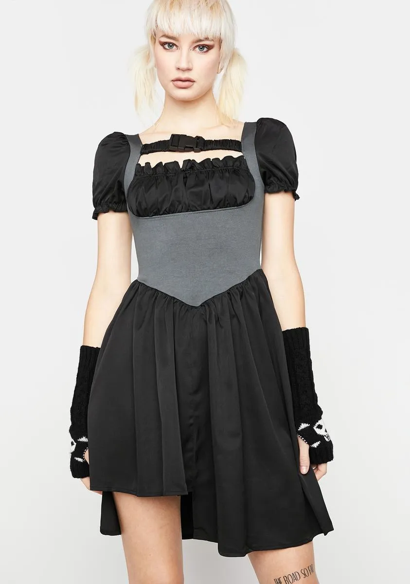 Lock Me Up Mini Dress sold by Dolls Kill