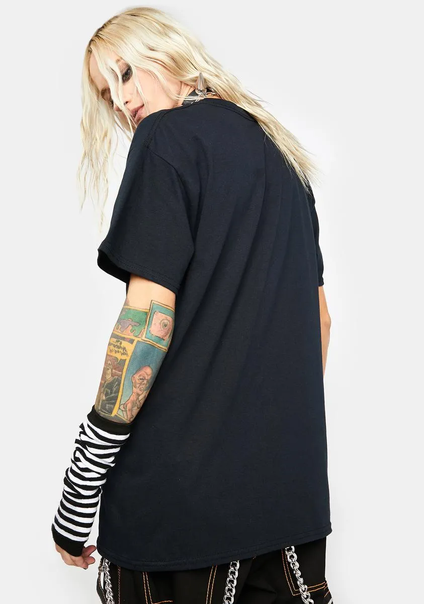 Friday The 13th Mask Graphic Tee sold by Dolls Kill product image thumbnail 4