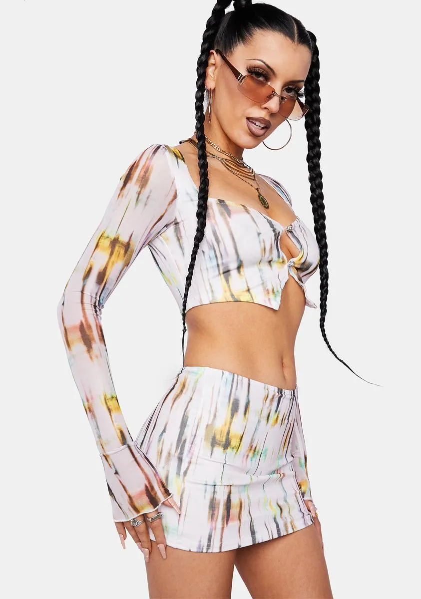 Lay On The Charm Skirt Set sold by Dolls Kill product image thumbnail 2