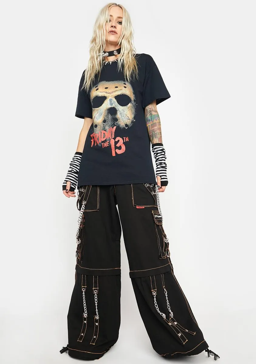 Friday The 13th Mask Graphic Tee sold by Dolls Kill product image thumbnail 3