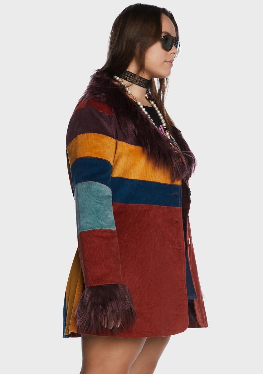 Plus Break Free Corduroy Coat sold by Dolls Kill product image thumbnail 4