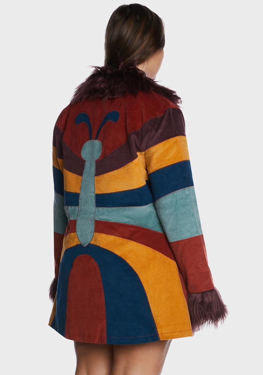 Plus Break Free Corduroy Coat sold by Dolls Kill