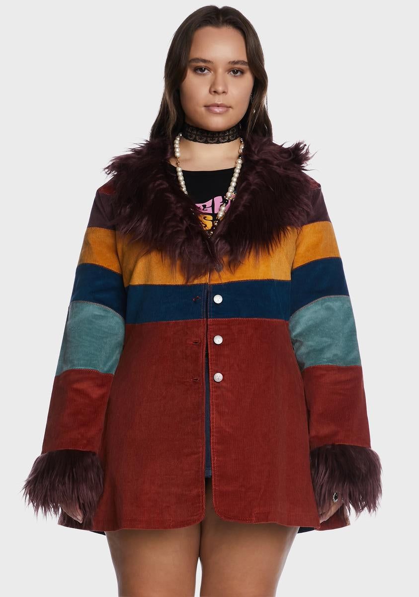 Plus Break Free Corduroy Coat sold by Dolls Kill product image thumbnail 2