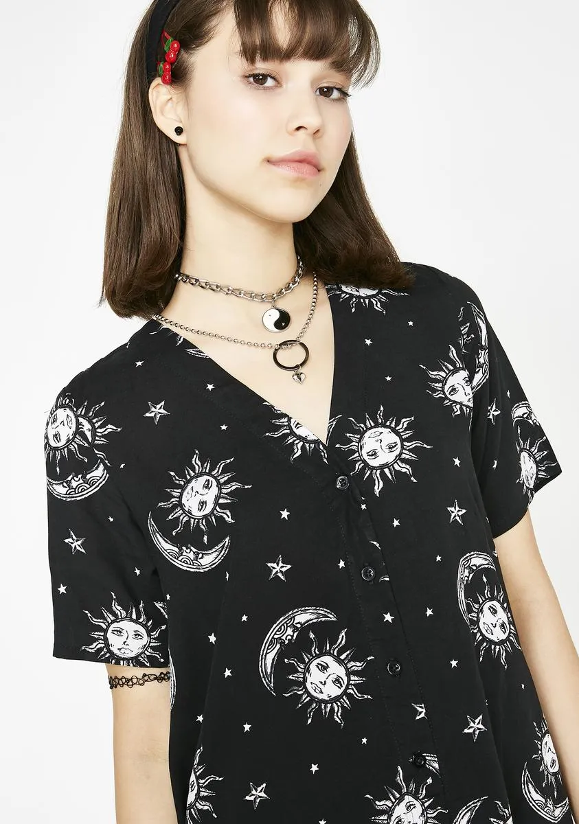 Celestial Crosena Dress sold by Dolls Kill product image thumbnail 3