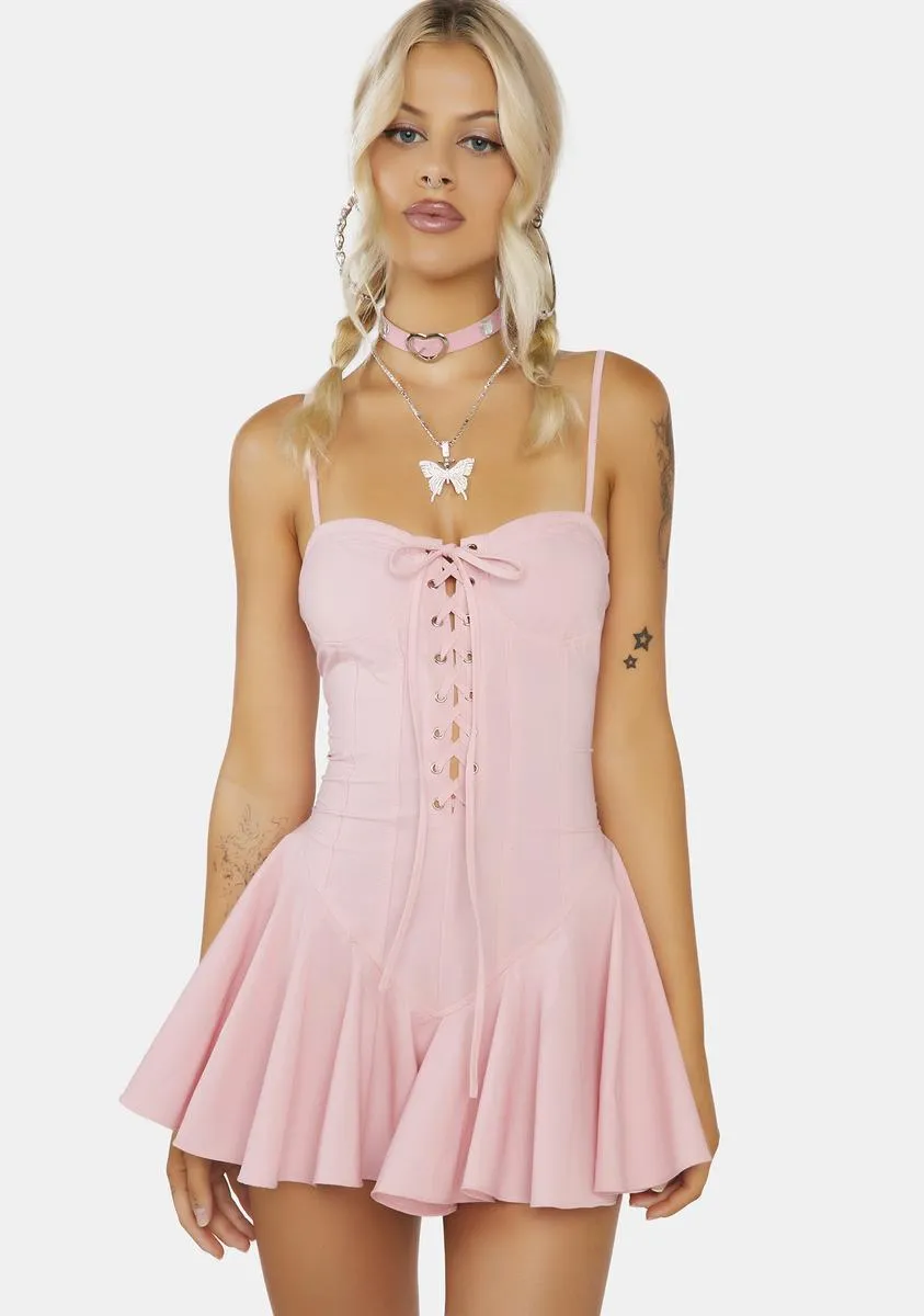 Sweet Maximized Pleasure Mini Dress sold by Dolls Kill