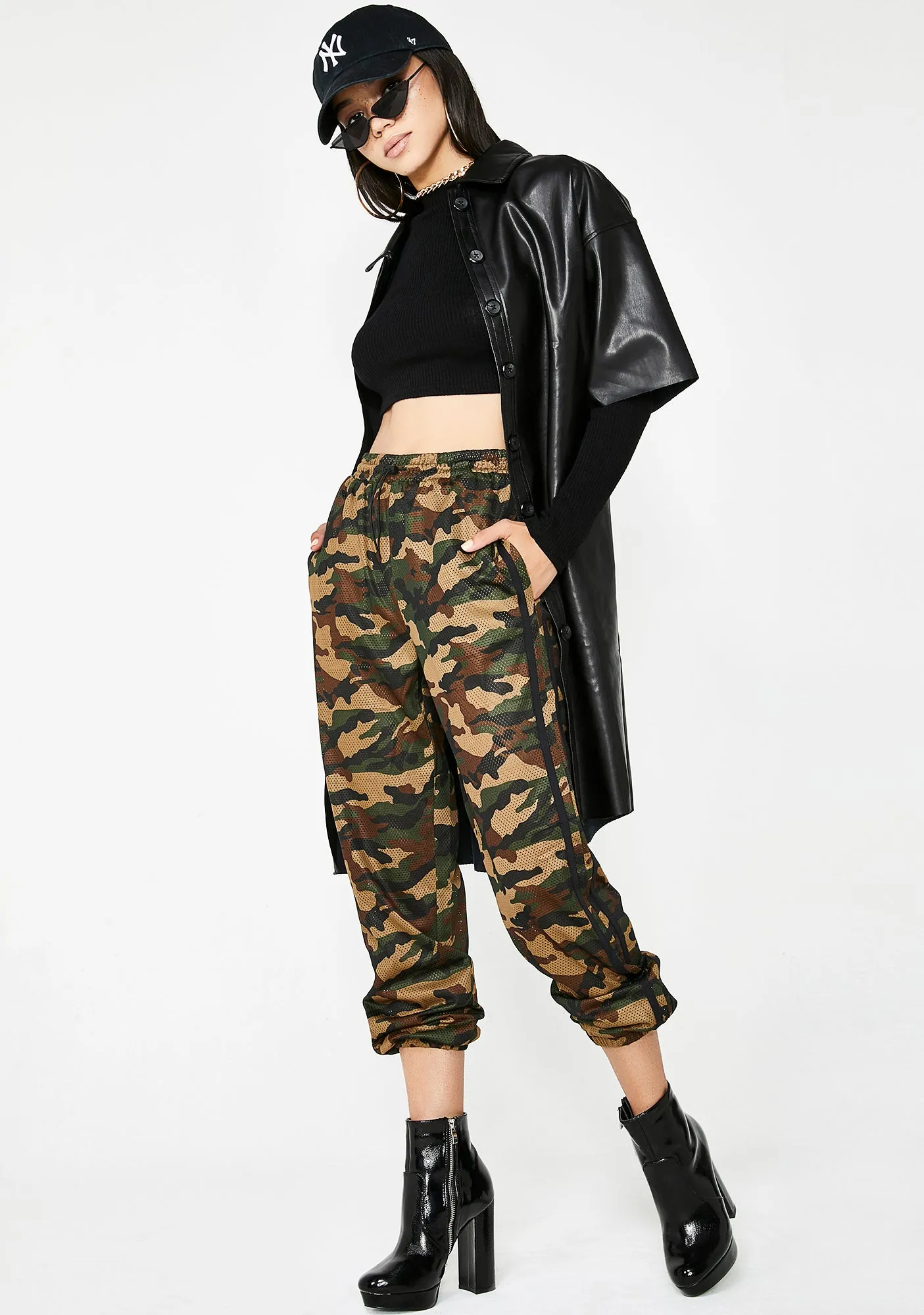 Dank Do Me Dirty Camo Joggers sold by Dolls Kill product image thumbnail 2
