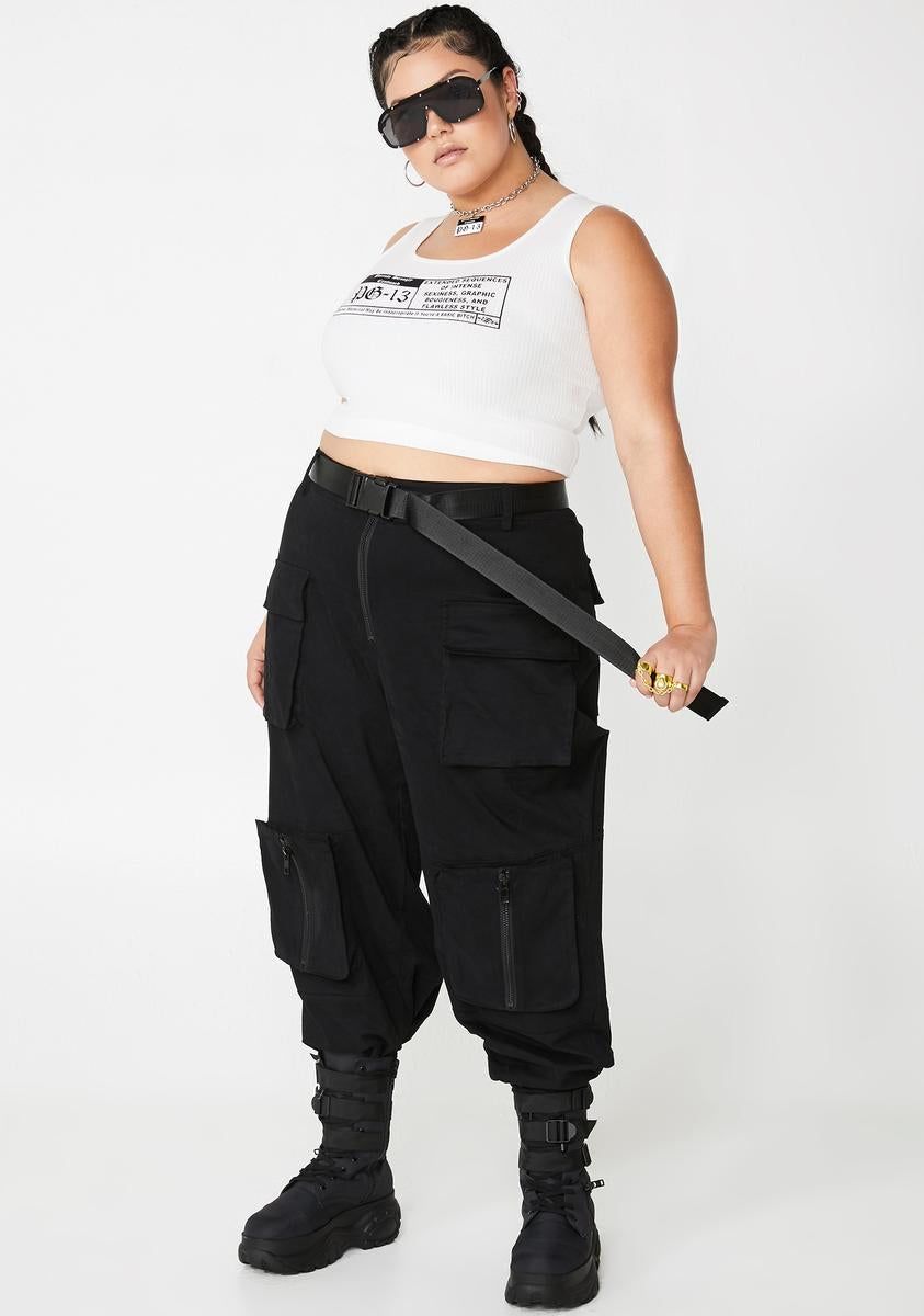 Plus Get Real Cargo Pants sold by Dolls Kill product image thumbnail 3