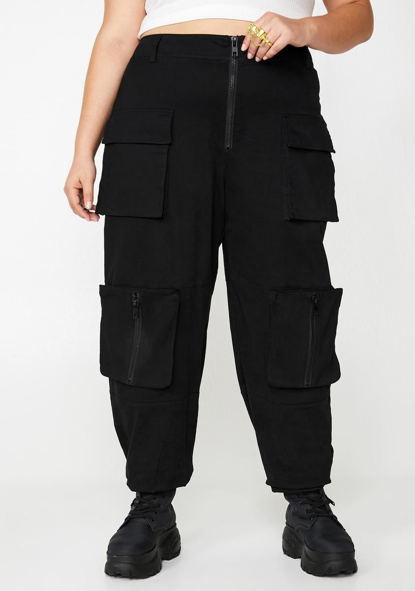Plus Get Real Cargo Pants sold by Dolls Kill