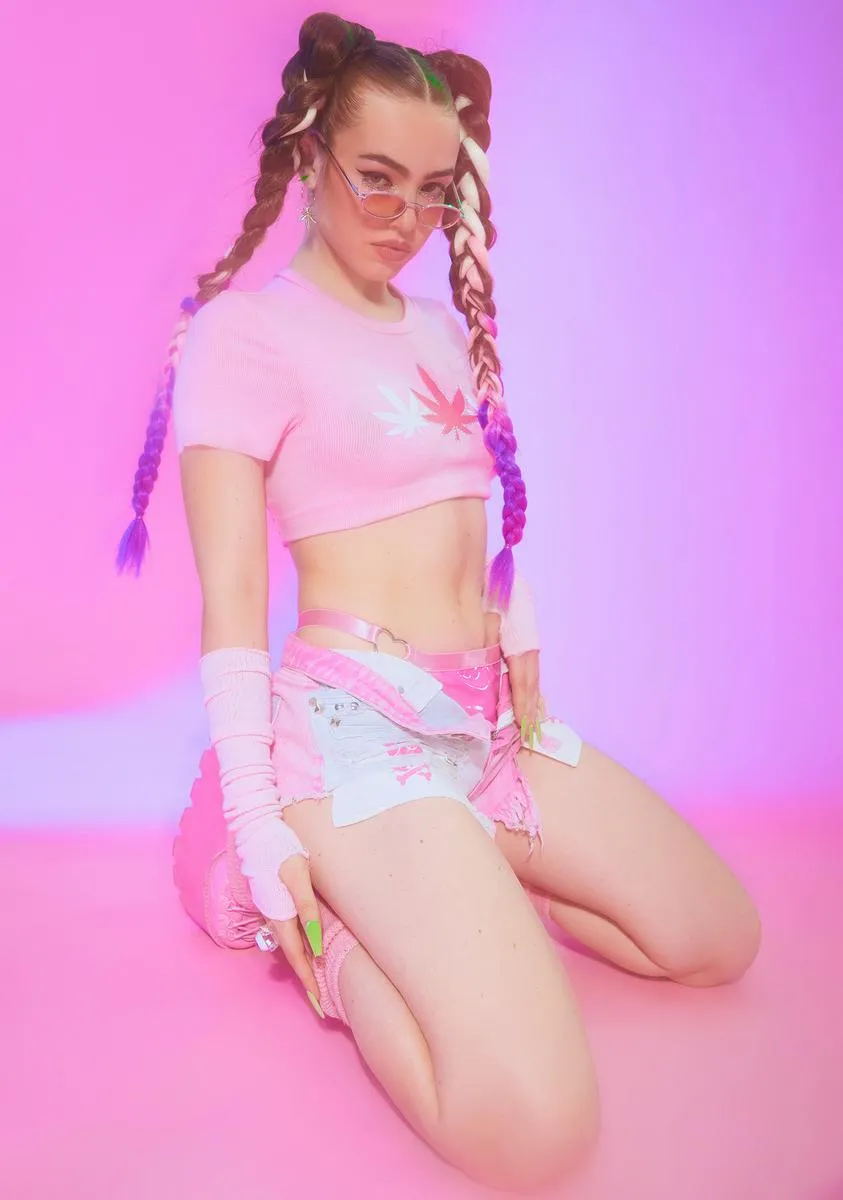 Lady On My Level Crop Tee sold by Dolls Kill product image thumbnail 2