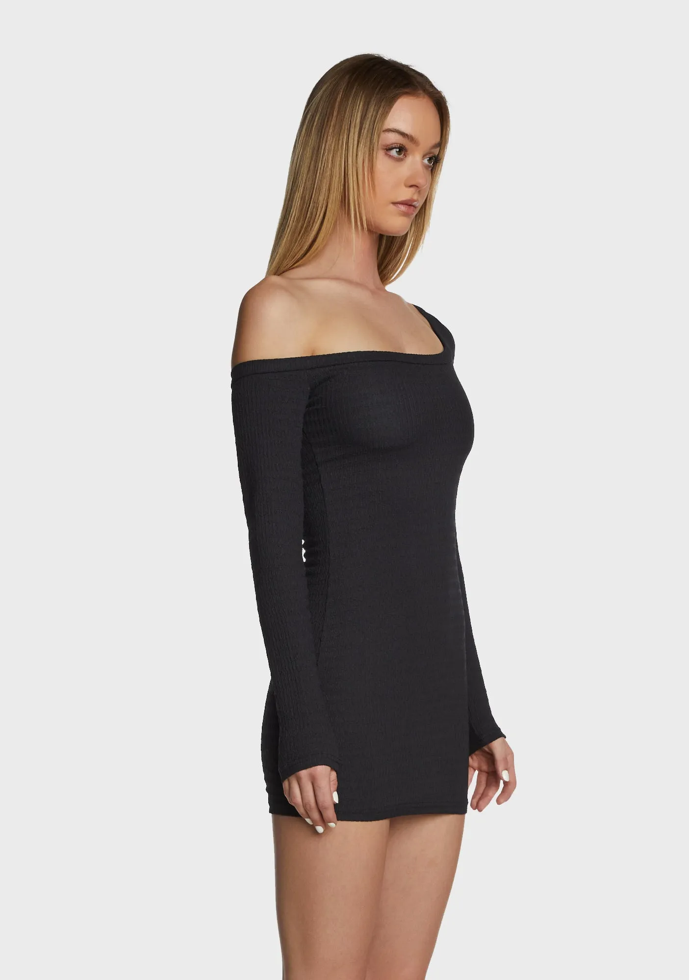 Dean Long Sleeve Mini Dress sold by Dolls Kill product image thumbnail 4