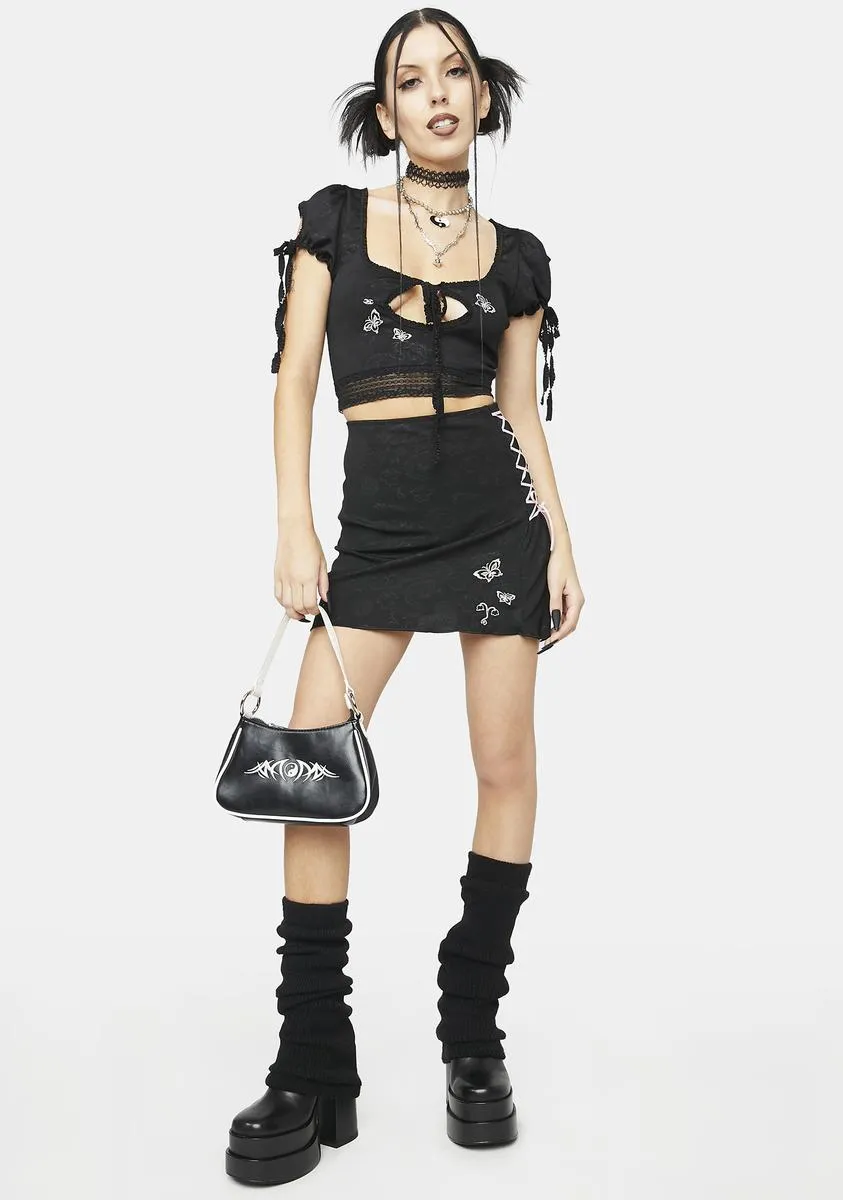 Black Purin Skirt Set sold by Dolls Kill product image thumbnail 3