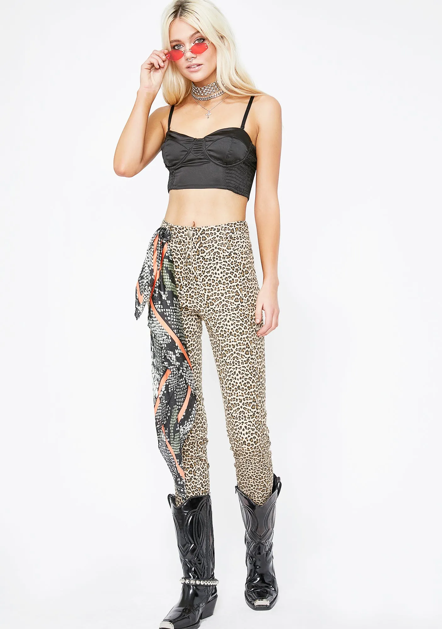 Kayla Satin Bustier Top sold by Dolls Kill product image thumbnail 4