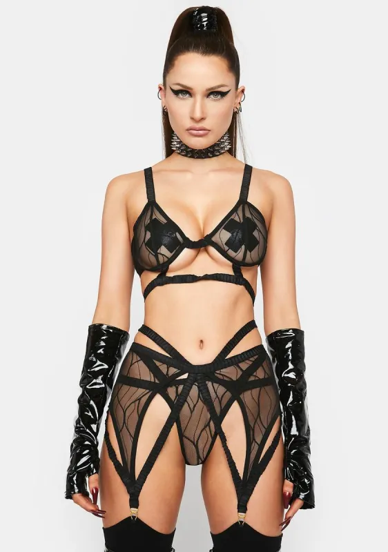 Come See Me Lingerie Set sold by Dolls Kill