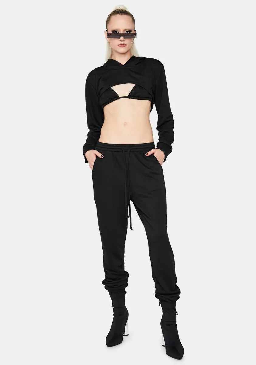 No Player Shrug Hoodie Set sold by Dolls Kill product image thumbnail 2