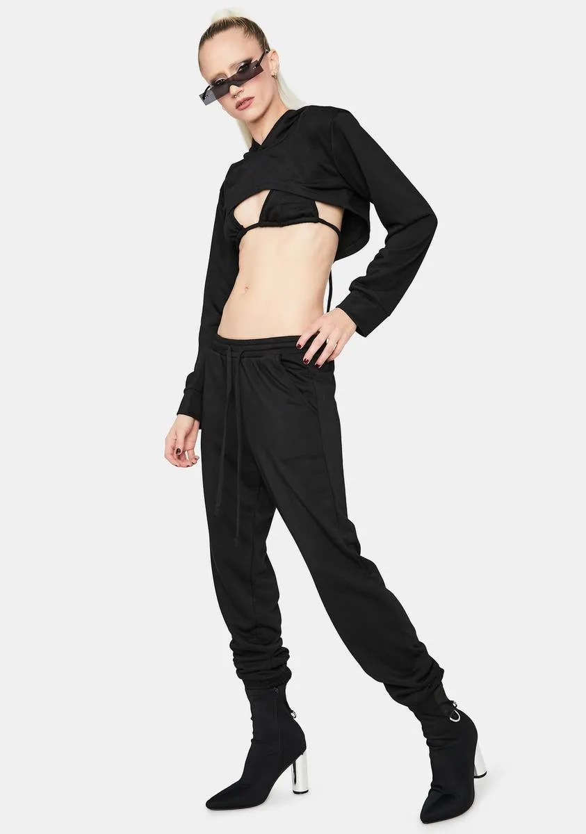 No Player Shrug Hoodie Set sold by Dolls Kill product image thumbnail 3