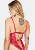 Zuria Open Cup Lace Teddy sold by Dolls Kill