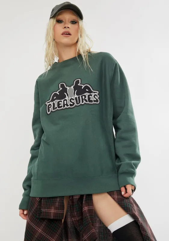 Thicc Applique Premium Crewneck sold by Dolls Kill