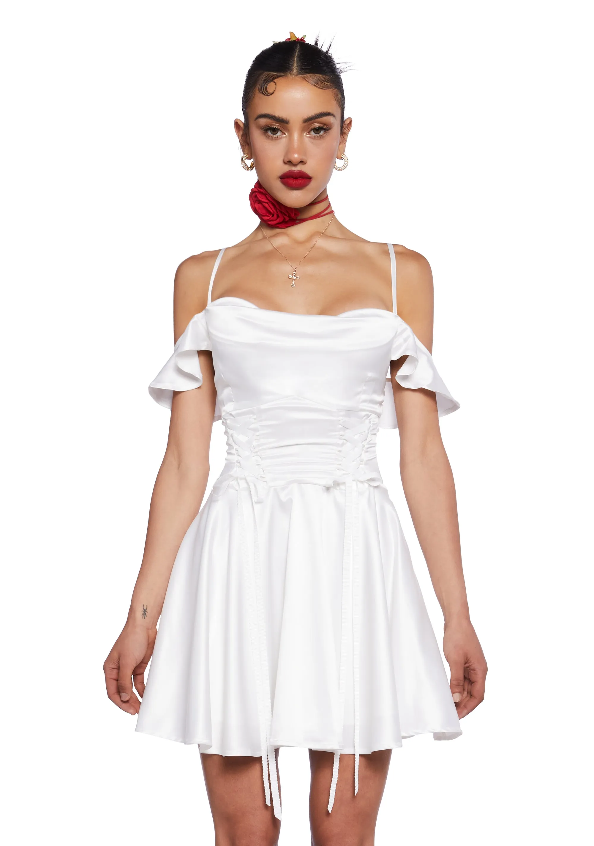 Gondola Romance Mini Dress sold by Dolls Kill