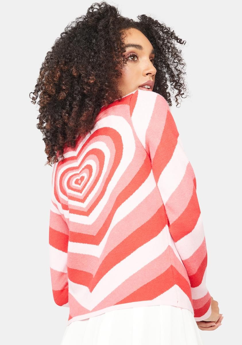 Sweet Facts Of Life Heart Sweater sold by Dolls Kill product image thumbnail 4