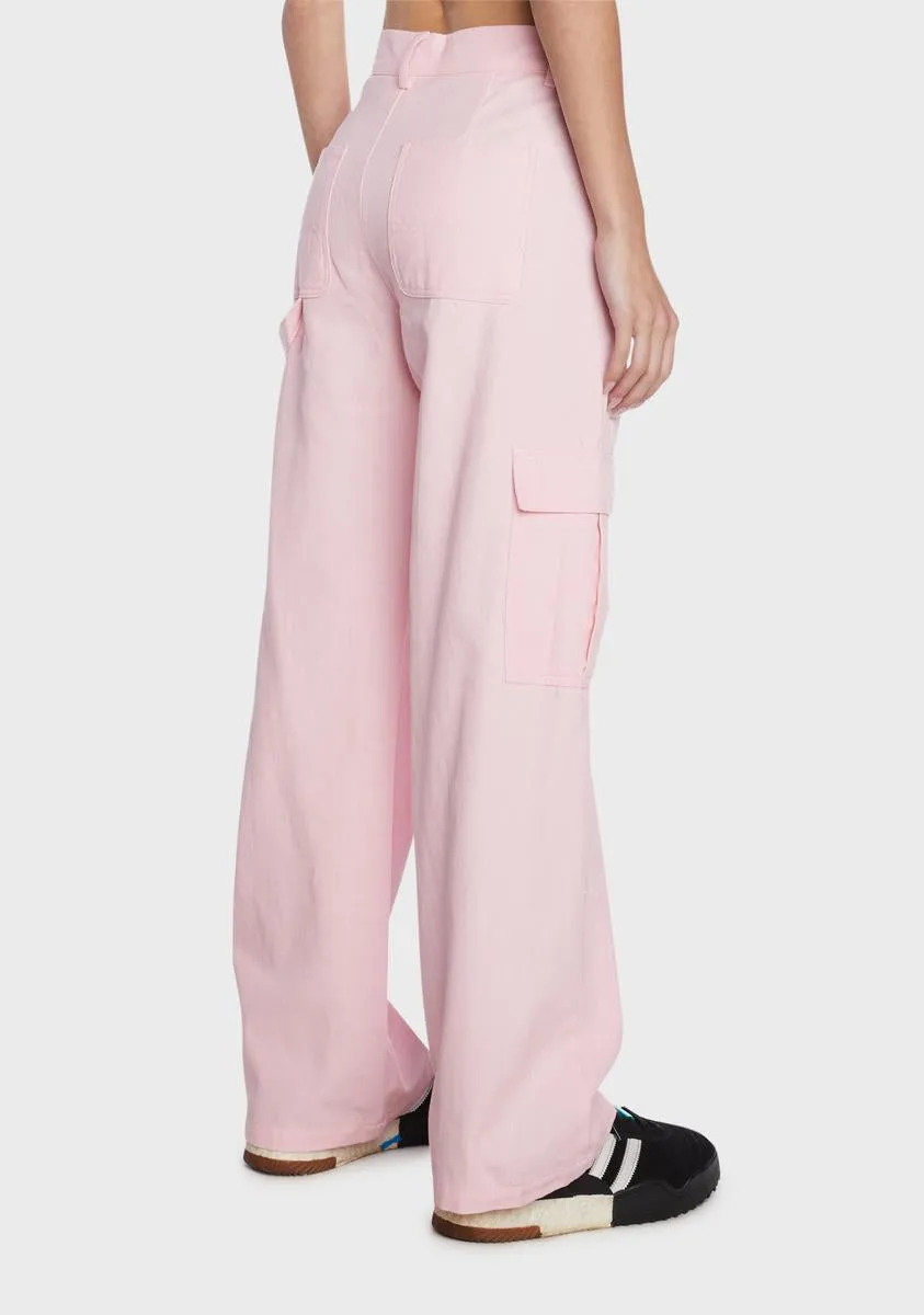 Y2K Cargo Trousers sold by Dolls Kill product image thumbnail 5