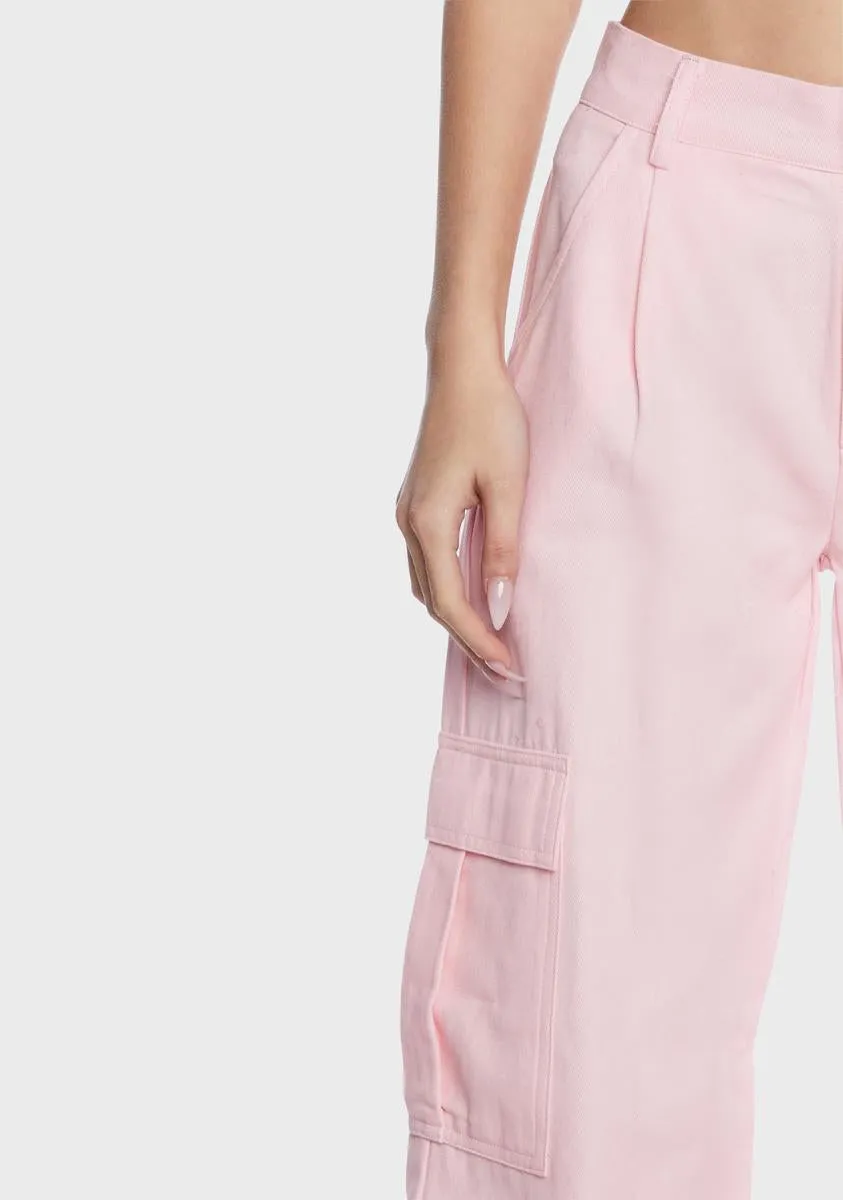 Y2K Cargo Trousers sold by Dolls Kill product image thumbnail 2