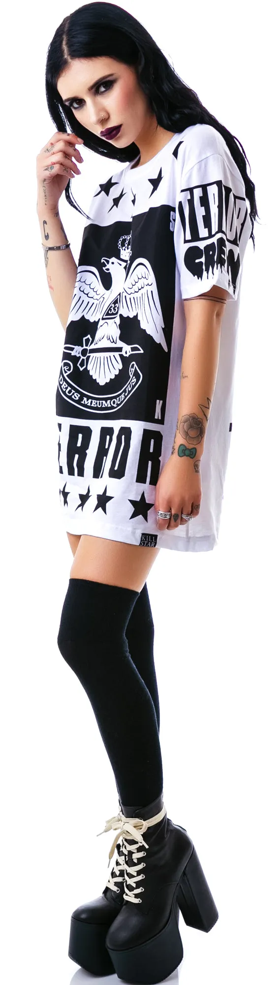 Terror T-Shirt sold by Dolls Kill product image thumbnail 5