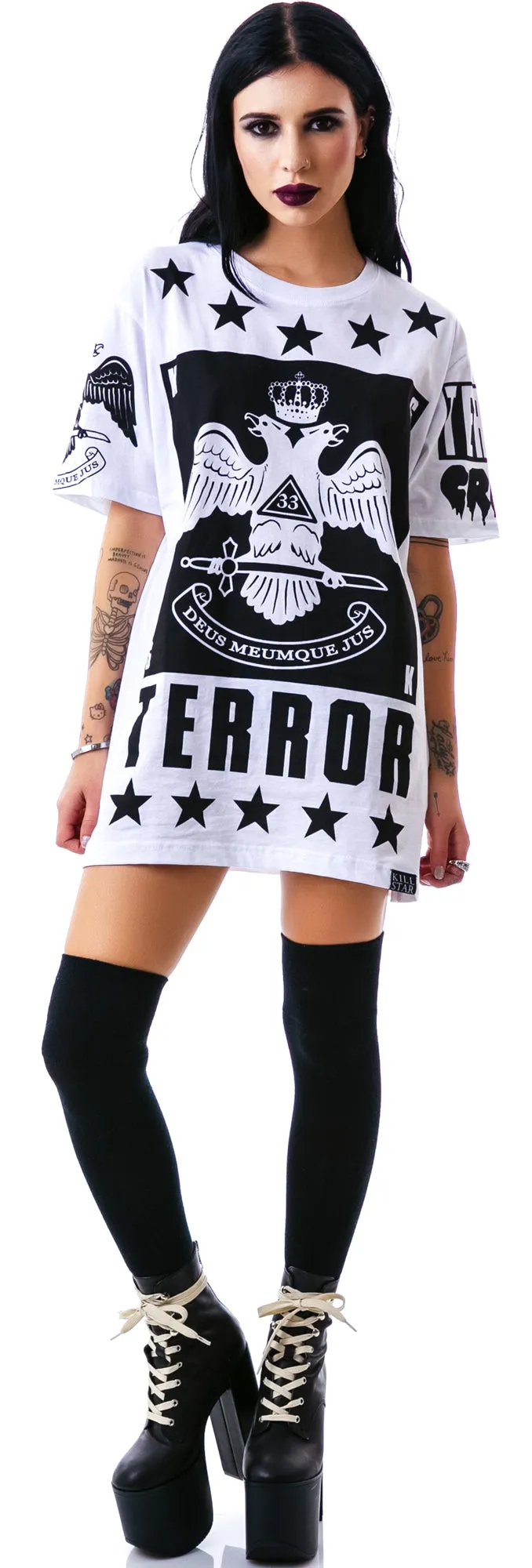 Terror T-Shirt sold by Dolls Kill product image thumbnail 2
