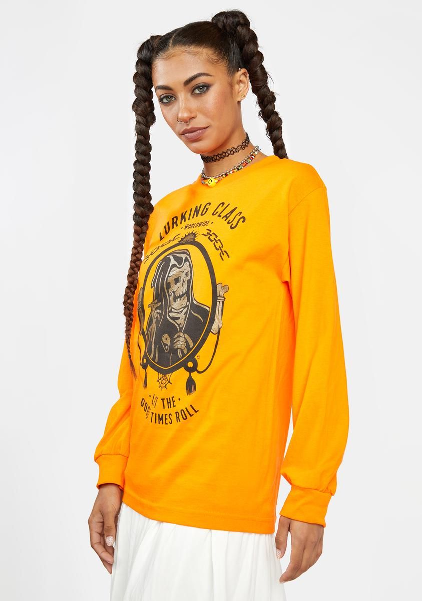 Roll Long Sleeve Graphic Tee sold by Dolls Kill product image thumbnail 2