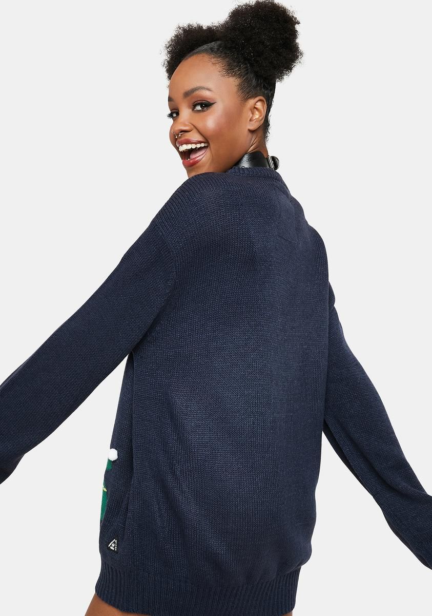 Snowy Christmas Tree Sweater sold by Dolls Kill product image thumbnail 4