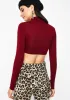 Devil Always Flexin Cut Out Crop Top sold by Dolls Kill