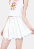 Pure Pot Of Gold Pleated Mini Skirt sold by Dolls Kill