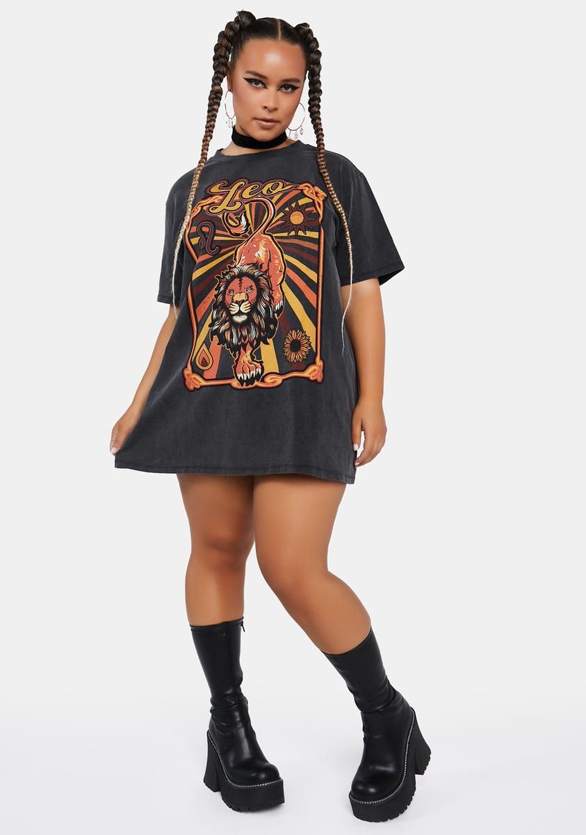 Plus Hear My Roar Graphic Tee sold by Dolls Kill product image thumbnail 3