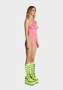 All Night Fishnet Bodysuit sold by Dolls Kill