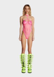 All Night Fishnet Bodysuit sold by Dolls Kill