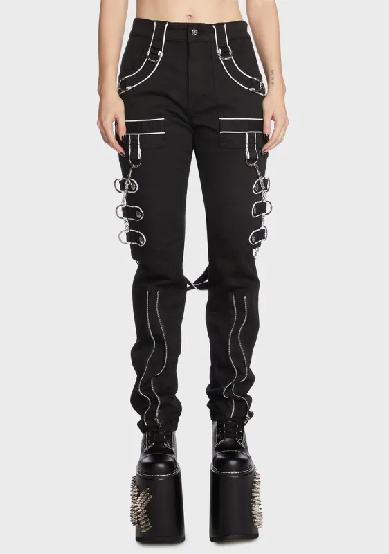 Band Pants sold by Dolls Kill