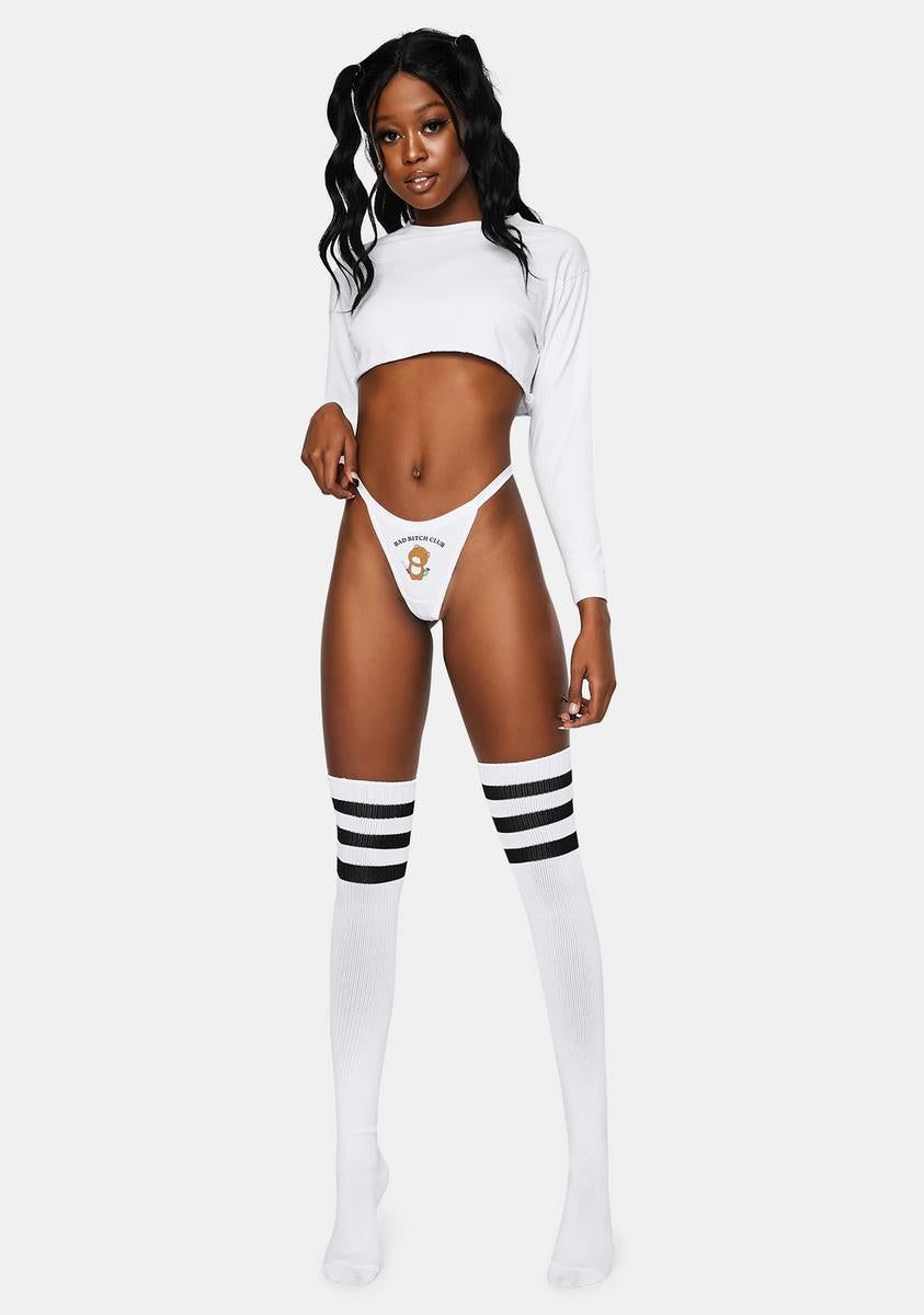 Bad Bitch Club Thong sold by Dolls Kill product image thumbnail 4